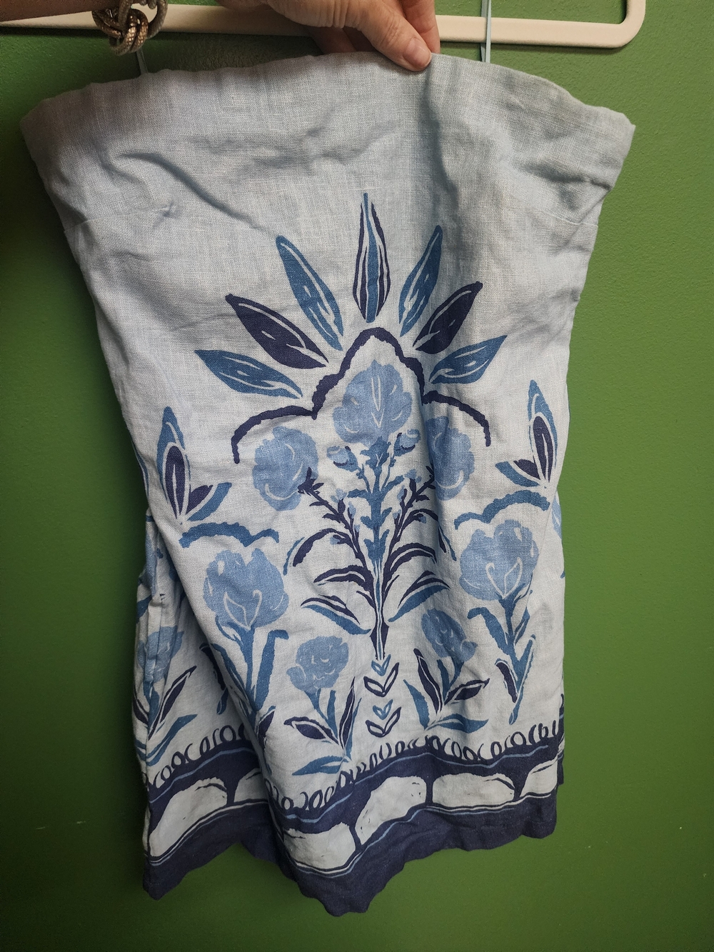 Abercrombie & Fitch strapless mini dress linen - Picture 5 of 6
